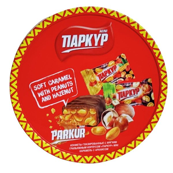 Kẹo Nga Parkur Konditer Hộp Thiếc 105g