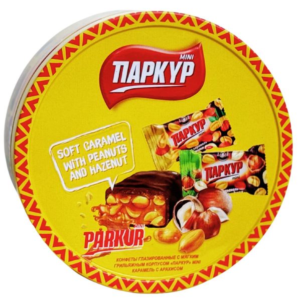 Kẹo Nga Parkur Konditer Hộp Thiếc 105g