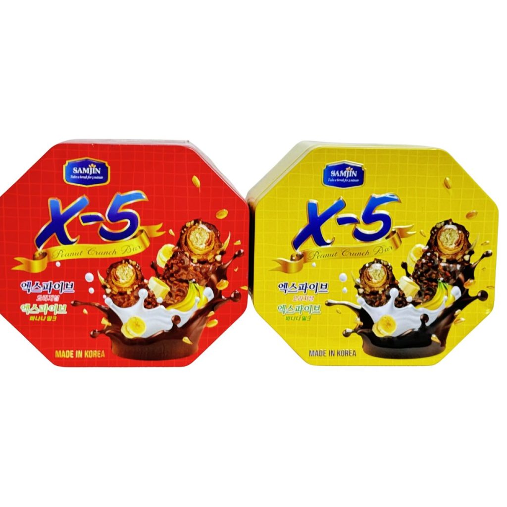 Socola X5 Hộp Thiếc Bát Giác 152g