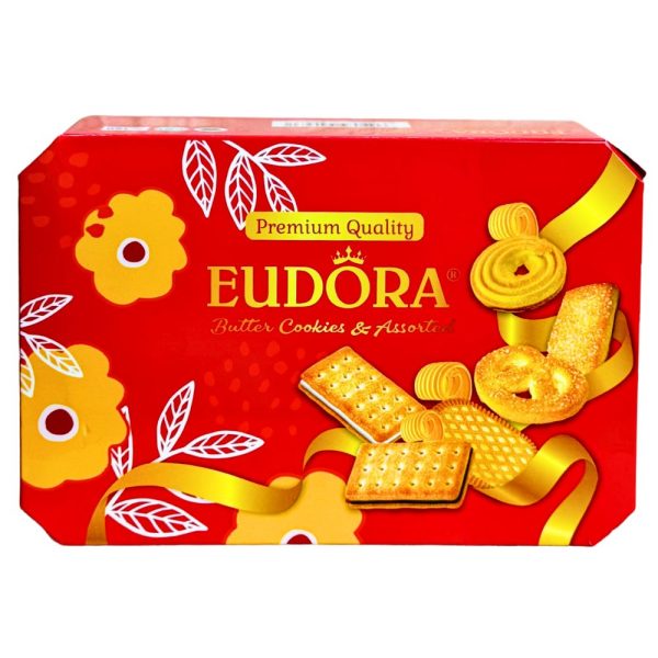 Bánh Quy Eudora Hình Hoa Hộp Giấy 110g