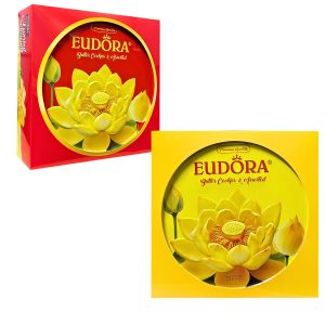 EUDORA Hoa Sen Hộp thiếc tròn 312g