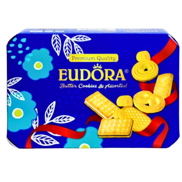 Bánh Quy Eudora Hình Hoa Hộp Giấy 110g