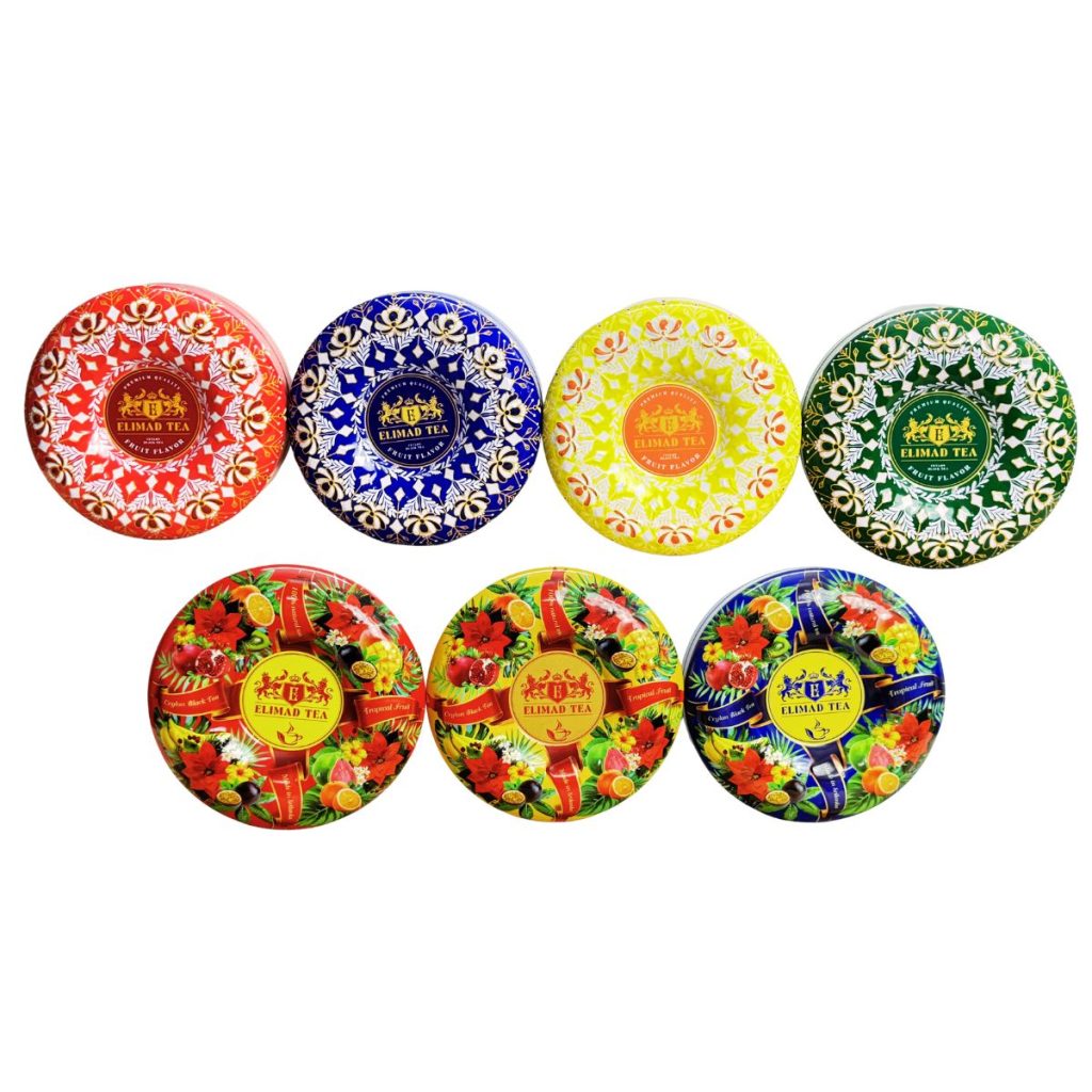Trà Túi Lọc ELIMAD Hộp Thiếc Tròn 50g