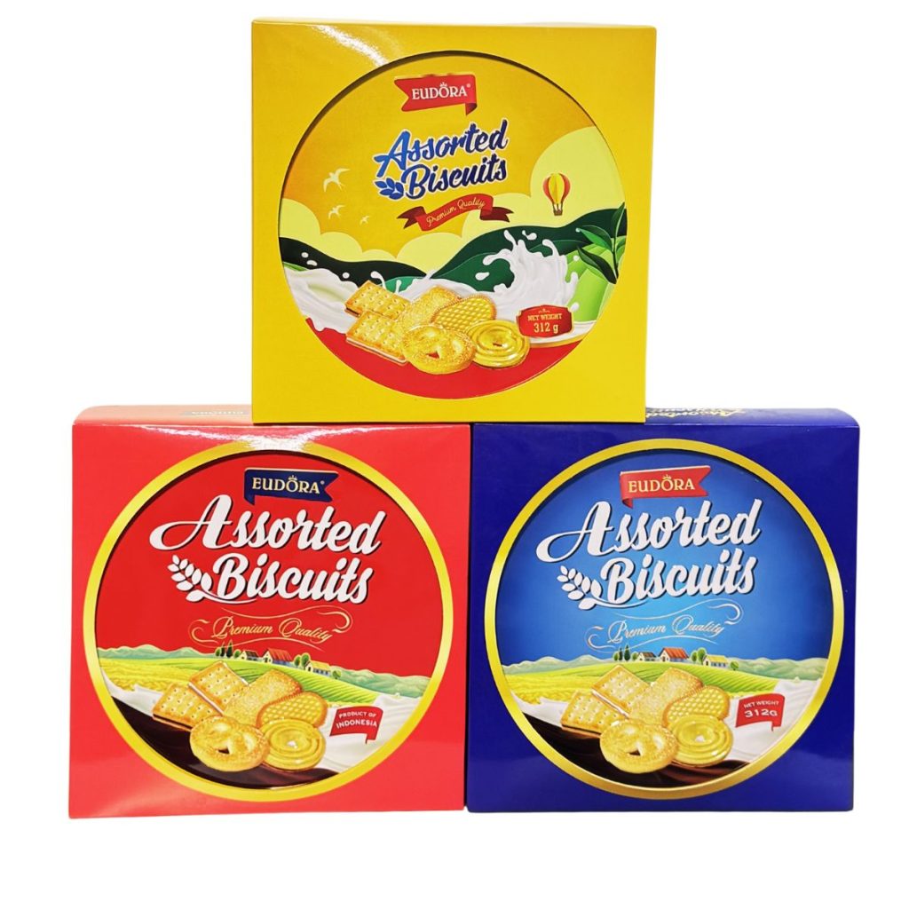 EUDORA Hộp thiếc tròn 312g