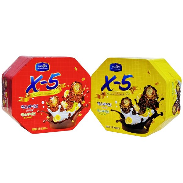 Socola X5 Hộp Thiếc Bát Giác 152g