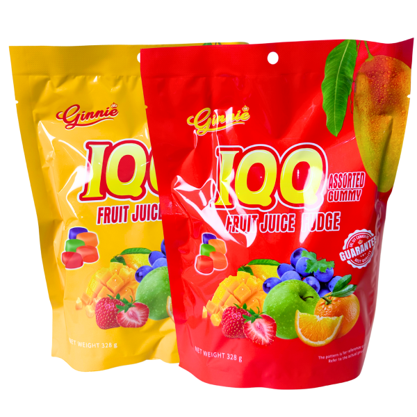 Kẹo dẻo Gummy IQQ Túi 328g