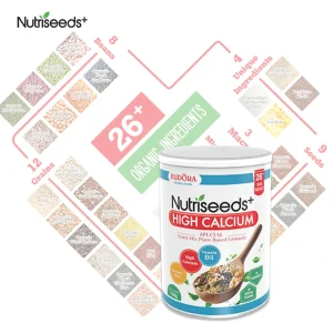Sữa hạt dinh dưỡng NutriSeeds+ giàu canxi