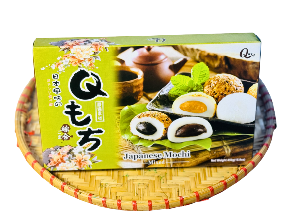 Bánh Mochi QIDEA Đài Loan vị thập cẩm Hộp 450g