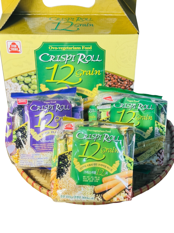 Bánh Cuộn Dinh Dưỡng Ngũ Cốc PEITIEN Gói 180g