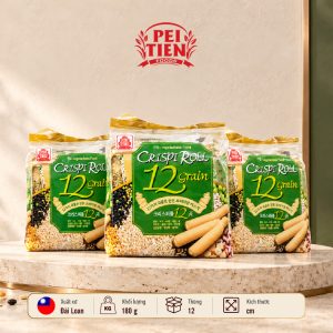 Bánh dinh dưỡng 12 loại đậu Hàn Quốc - Vị Ngũ cốc - Gói 180g
