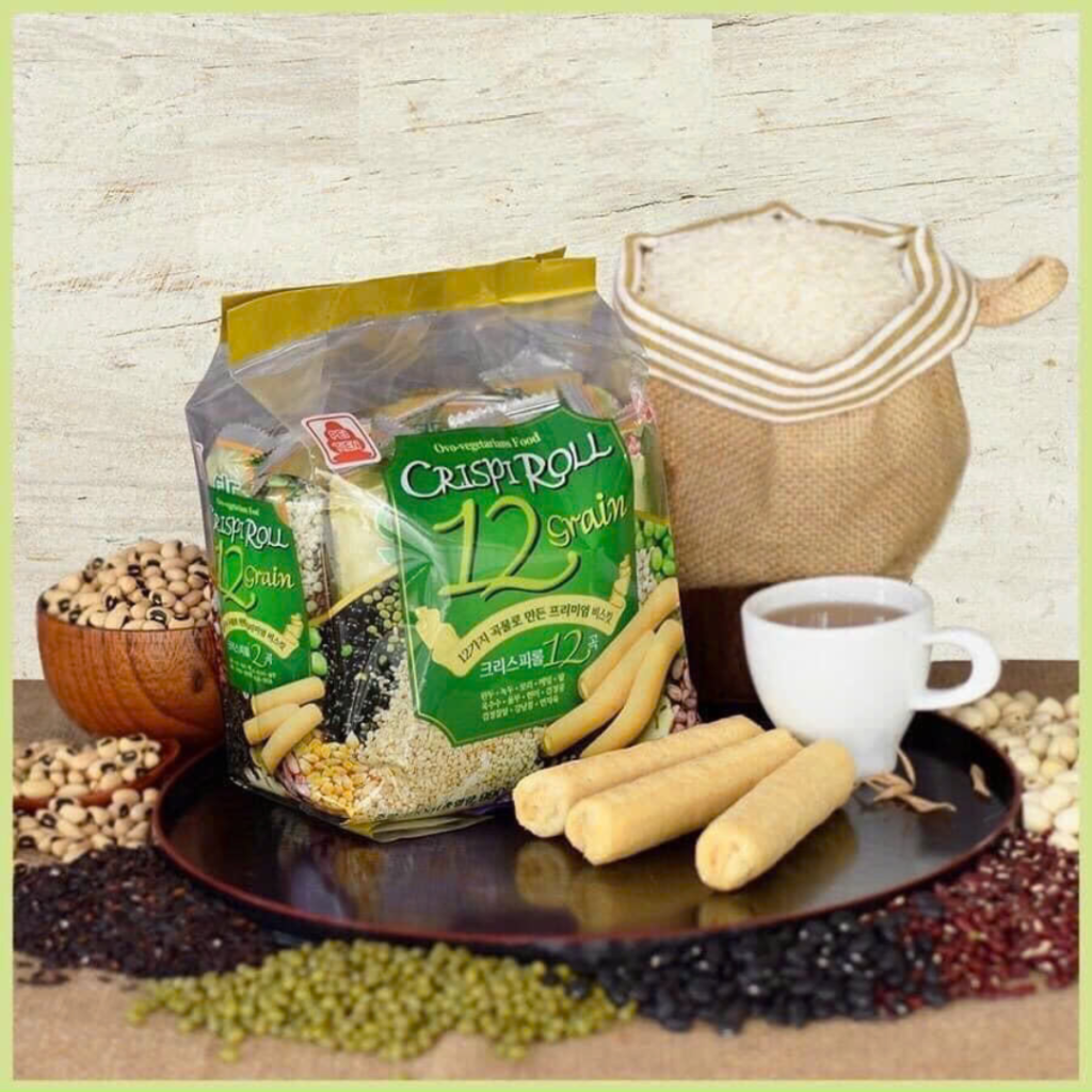 Bánh dinh dưỡng 12 loại đậu gói180g vị ngũ cốc