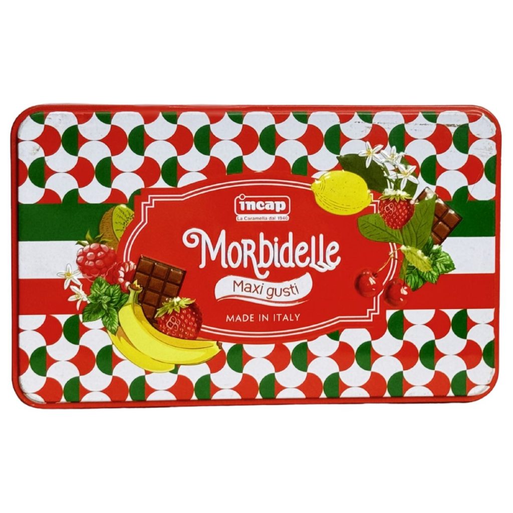 Kẹo Incap Toffer Morbidele Hộp Thiếc 175g