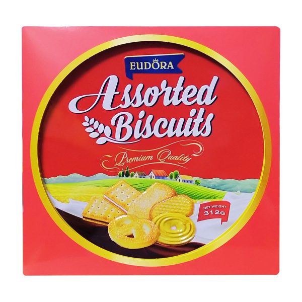 EUDORA Hộp thiếc tròn 312g