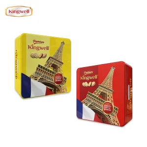 Bánh Quy Kingwell Hộp Thiếc Vuông 446g