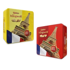 Bánh Quy Kingwell Hộp Thiếc Vuông 446g