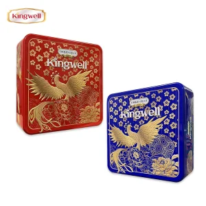 Bánh Quy Kingwell Hộp Thiếc Vuông 518g