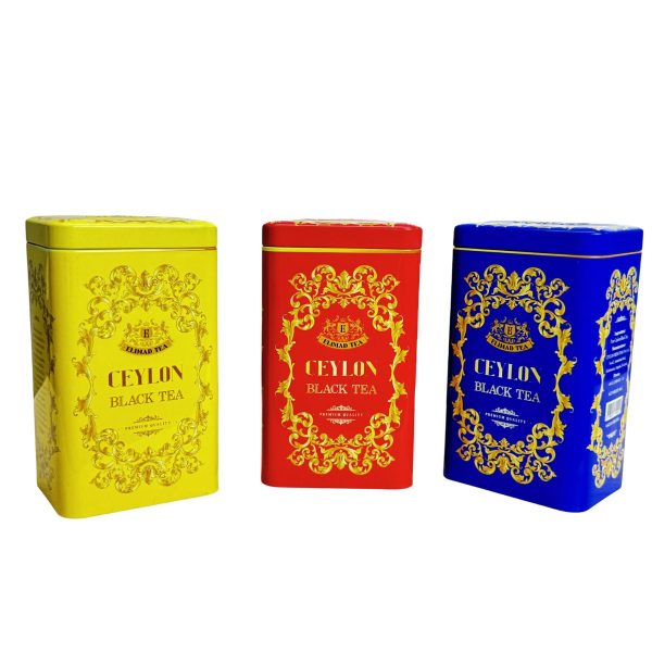 Trà Đen ELIMAD Caylon Hộp Thiếc chữ nhật 80g