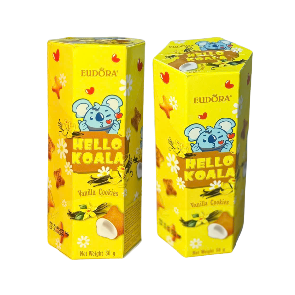 Bánh Gấu EUDORA Hộp giấy 50g