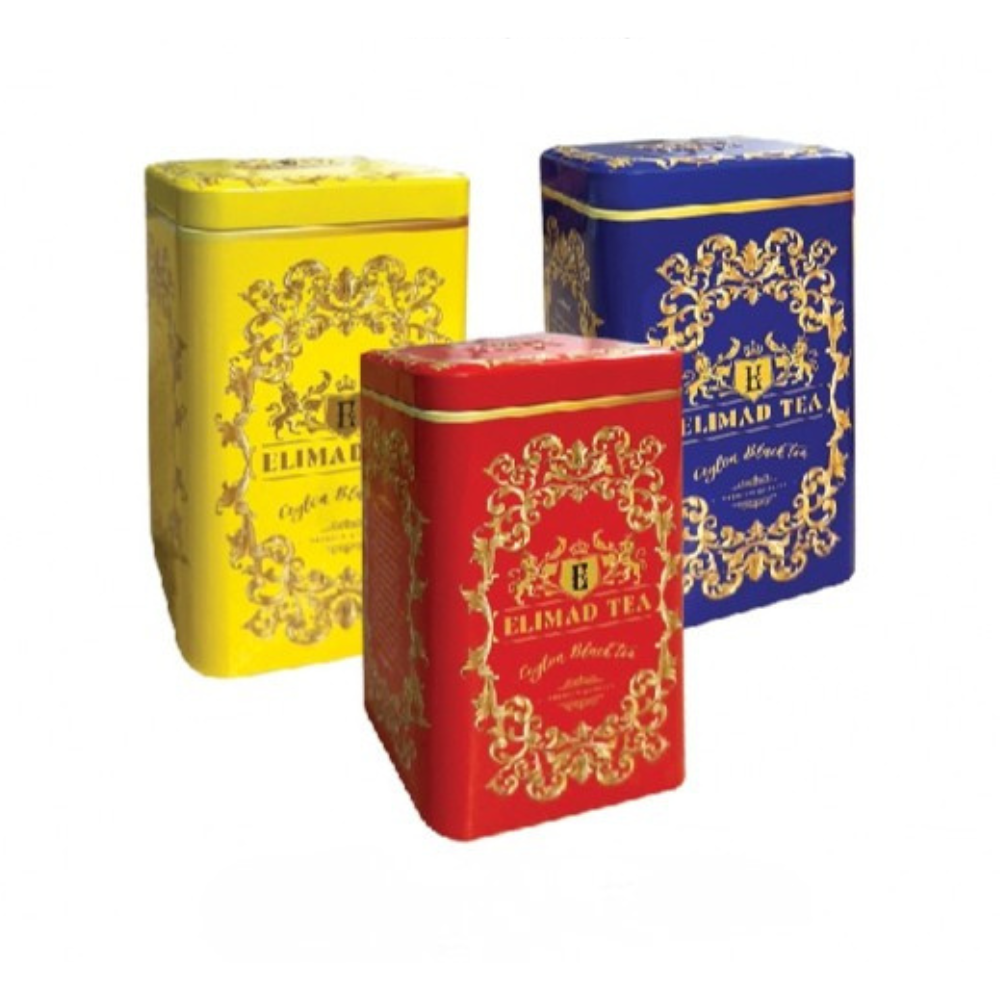 Trà Đen Elimad Caylon Hộp Thiếc chữ nhật 80g