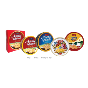 EUDORA Hộp thiếc tròn 312g