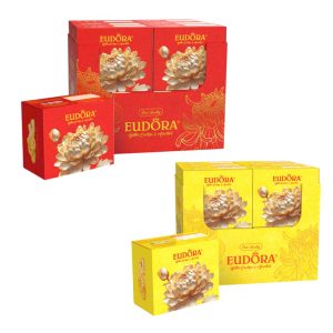 Bánh Quy Eudora Hoa Cúc Lễ Hộp Giấy 54g