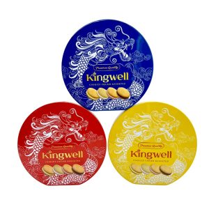 Bánh Quy Kingwell Hộp Sắt Rồng 126g