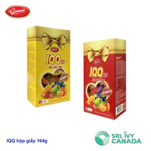 Kẹo dẻo IQQ hộp giấy 164g
