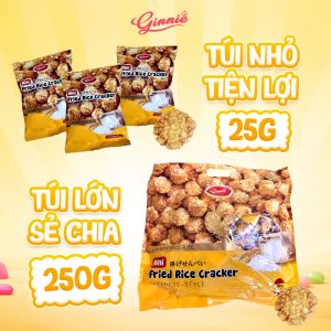 Bánh Gạo Mini Ginnie 250g
