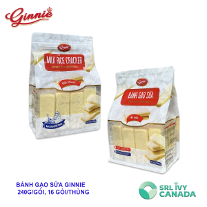 Bánh gạo Sữa Ginnie 240g