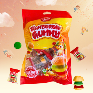Kẹo Dẻo Ginnie Hamburger 110g