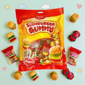 Kẹo Dẻo Ginnie Hamburger 275g