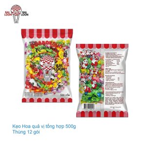 Kẹo hoa quả vị tổng hợp gói 500g